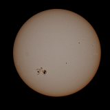 Giant Sunspot Group, Oct. 25 2014